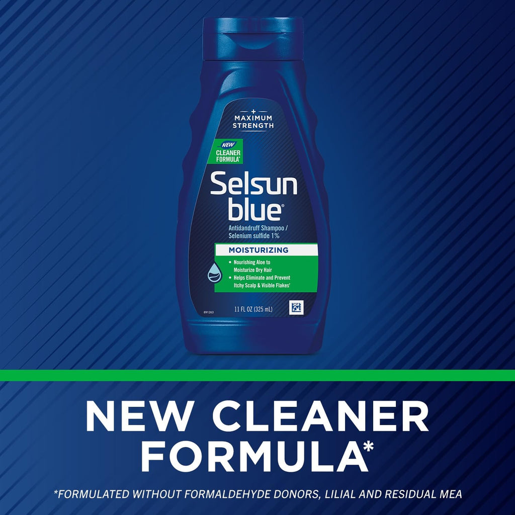 Selsun Blue Moisturizing Dandruff Shampoo - 325ml