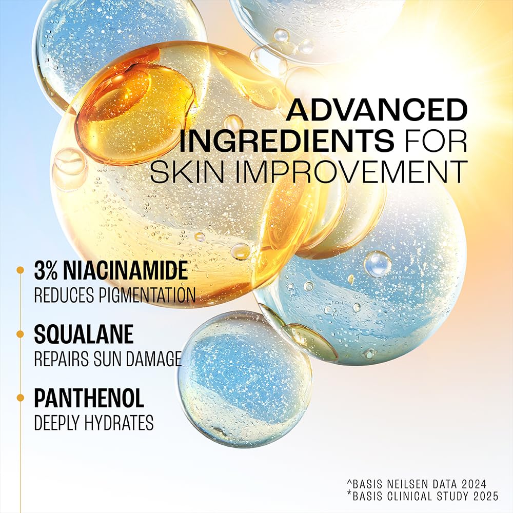 Lakme SPF 50 PA++++ Sunscreen Lotion for Bright Skin | In Vivo Tested | UVA UVB Blue Light Protection | Waterlight| No White Cast | Niacinamide| For All Skin Types | 100 ml