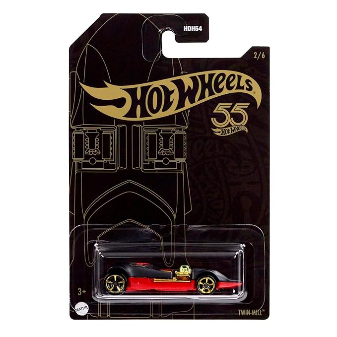 Hot Wheels Pearl & Chrome Collection of 1:64 Scale Toy Cars