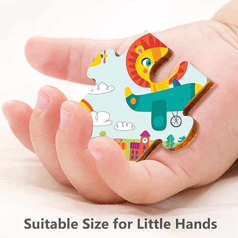 Webby The Kiddy Flight Wooden Jigsaw Puzzle 40Pcs