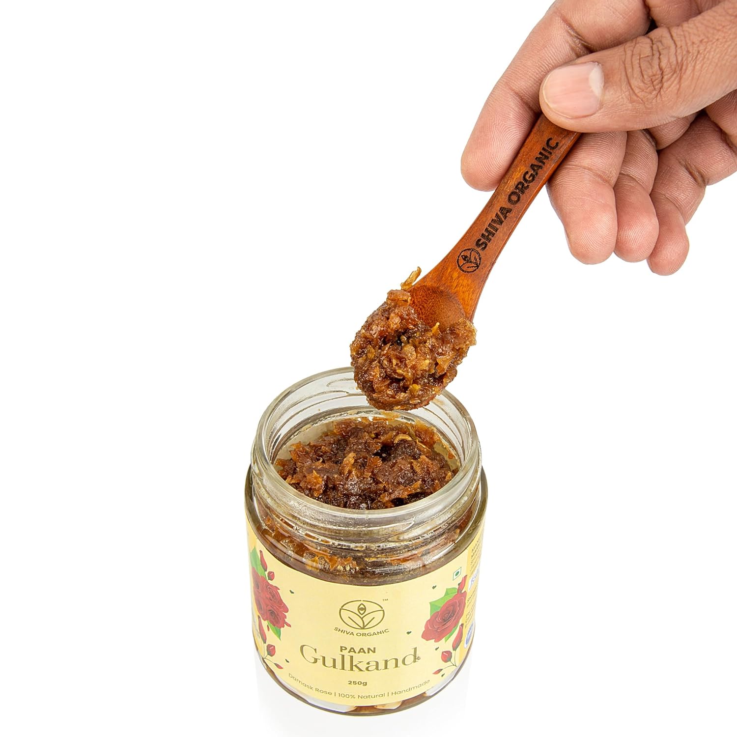 Shiva Organic Gulkand With Pan - 250 gms