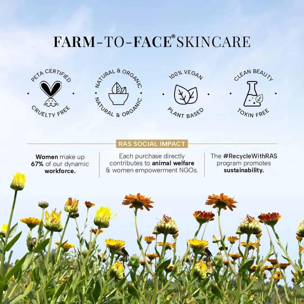 RAS Luxury Oils Solaris Daily Defence Mineral Sunscreen, SPF 50, PA+++, Protects from UV damage