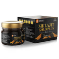Krishna's Shilajit Gold Plus Resin, 100% Pure Himalayan Shilajit Resin, Natural Mineral & Fulvic Acid Supplement, No Additives - 20 g