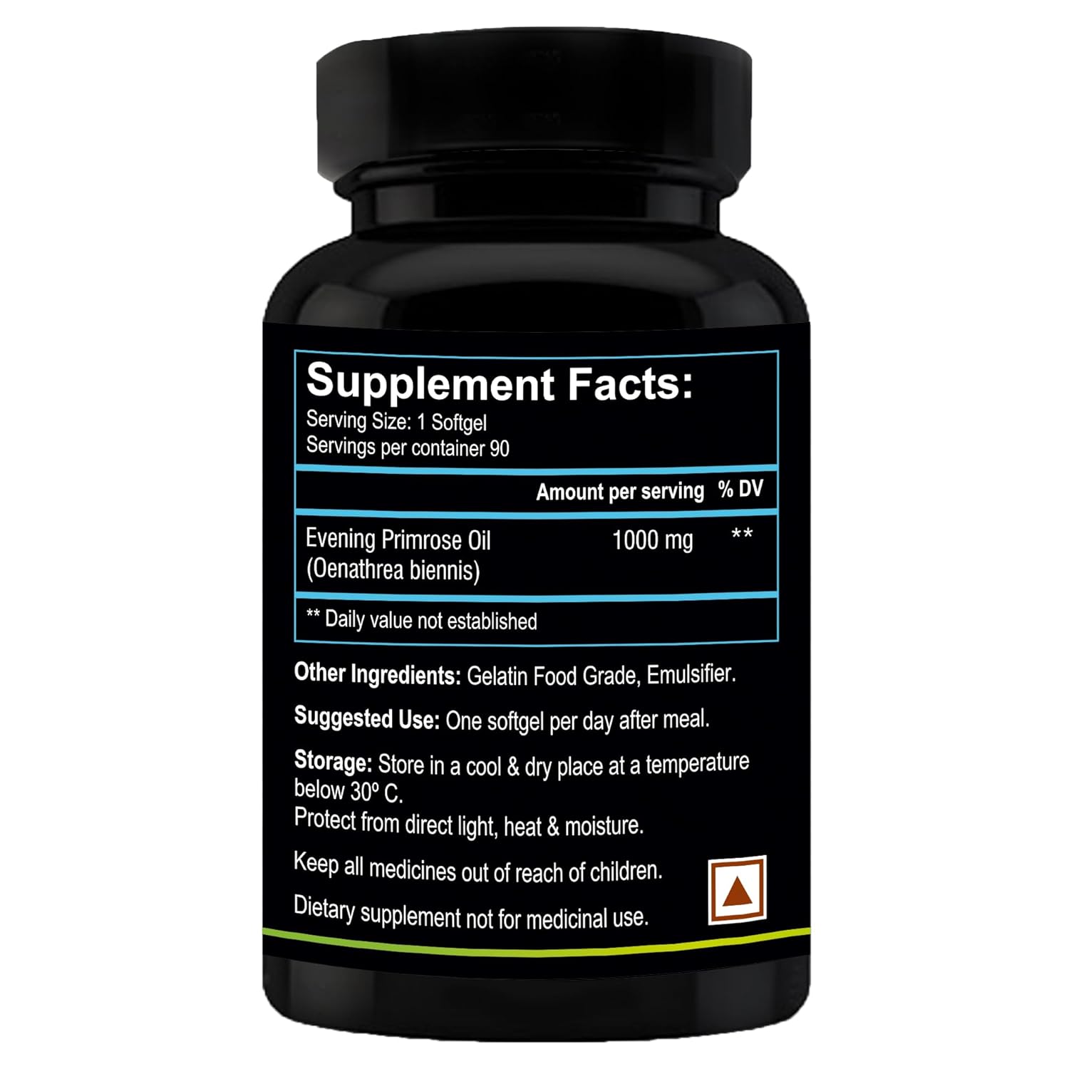 Nutriosys Evening Primrose Oil 1000mg - 90 Softgels