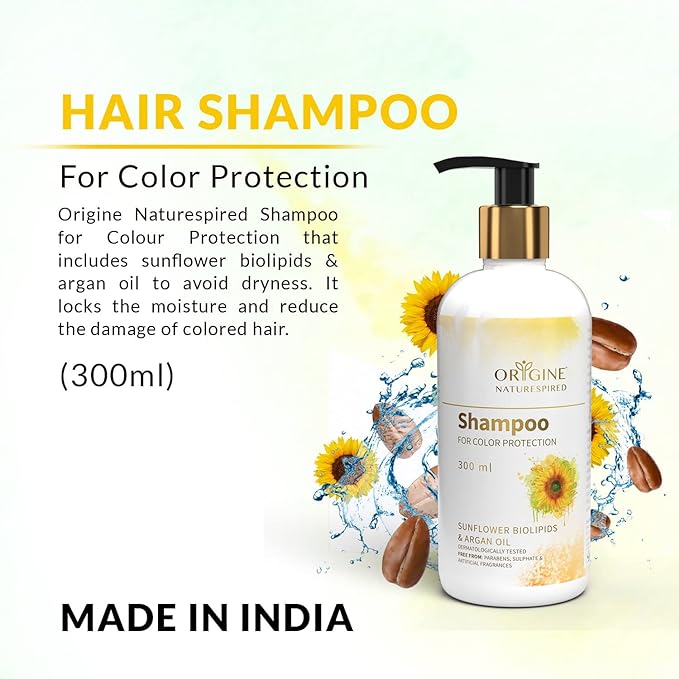Origine Naturespired Shampoo For Color Protection - 300 ml