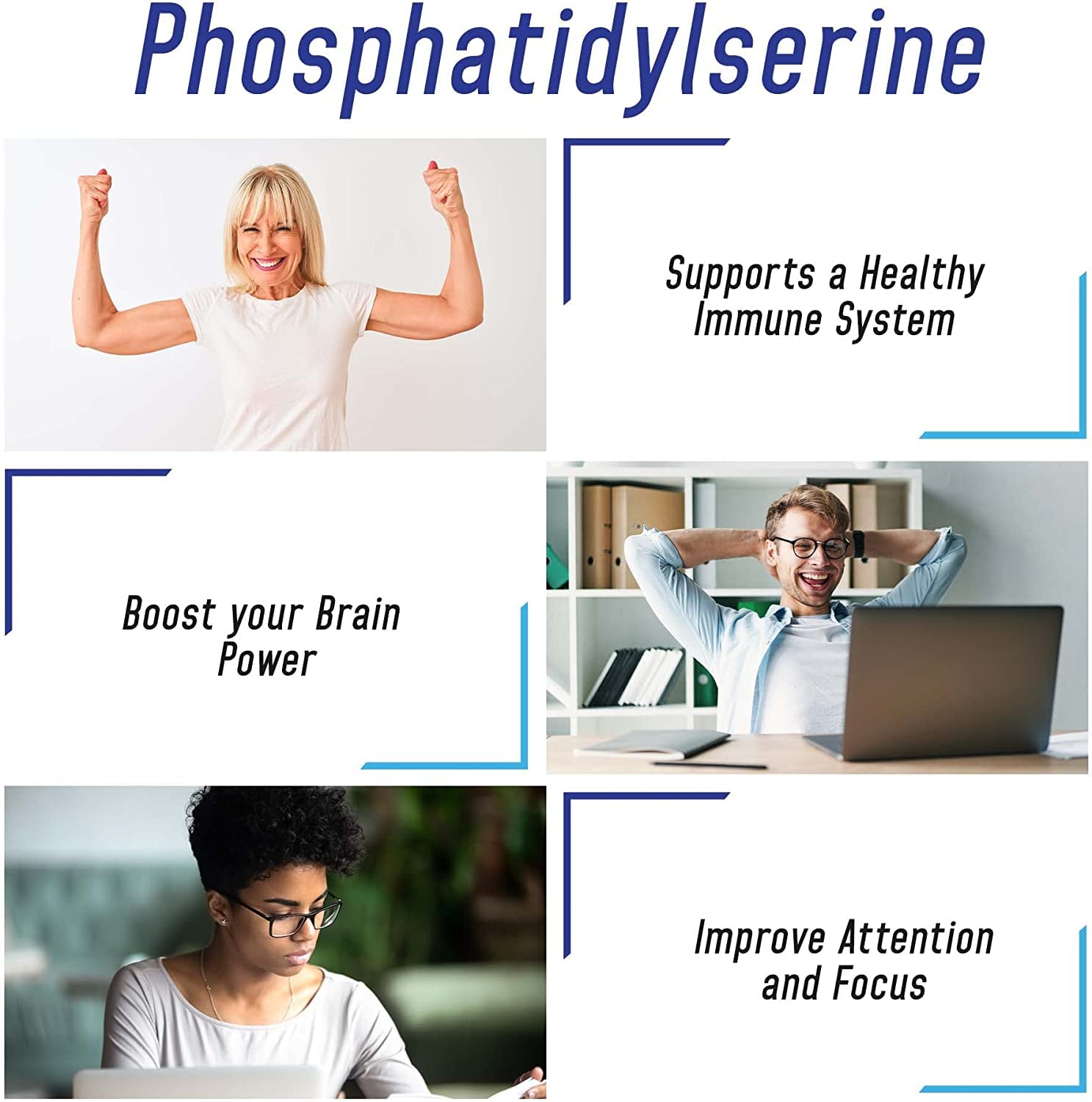 VitaruheÂ® Phosphatidylserine Brain Ultimate Complex 500 Mg Per Serving 90 Vegetarian Caps (Verified For Active Components)