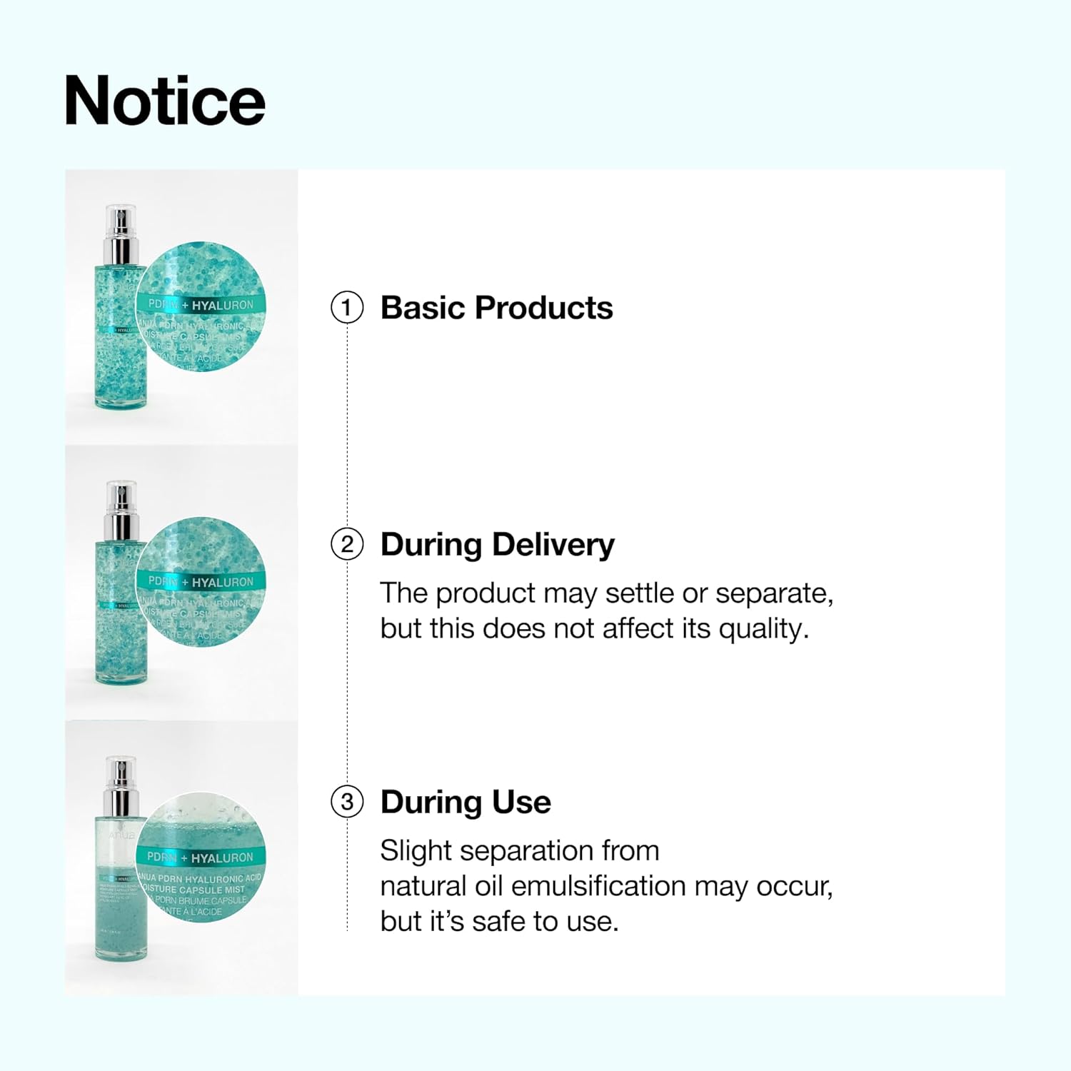 Anua PDRN Collagen Glow Facial Serum Spray with Hyaluronic Acid | Hydrating Face Mist, Dewy Glass Finish, All Skin Types, Instant Plumping, 100 ml