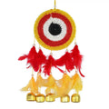 Wind Chime 5 Bell Dream Catcher Orangr Yellow