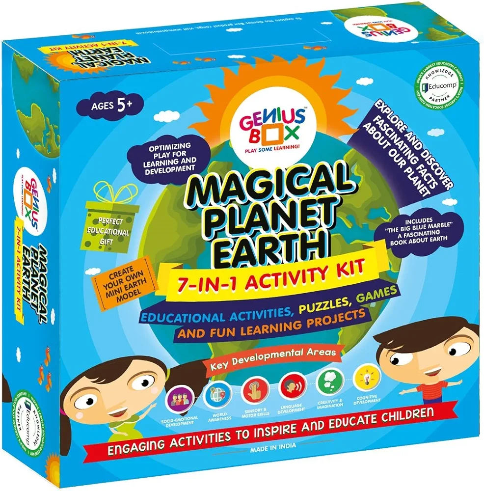 Genius Box Play some Learning Toys for Children : Magical Planet Earth Educational Toys/Learning Kits/Educational Kits/STEAM