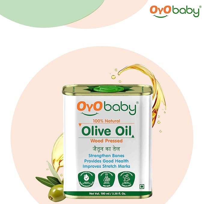 Oyo Baby Natural Baby Oil for New Born - 100 ml