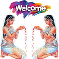 Rangoli Large Modern Art Wall Sticker Mullticolor Vinyl Sticker 40cm or 50 cm