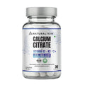 NATURALTEIN Calcium Citrate with Vitamin D3 & K2 MK-7 | High Absorption Bone & Joint Support | Helps Calcium Utilization, Muscle Strength & Immunity | Vegan, Non-GMO | 30 Tablets