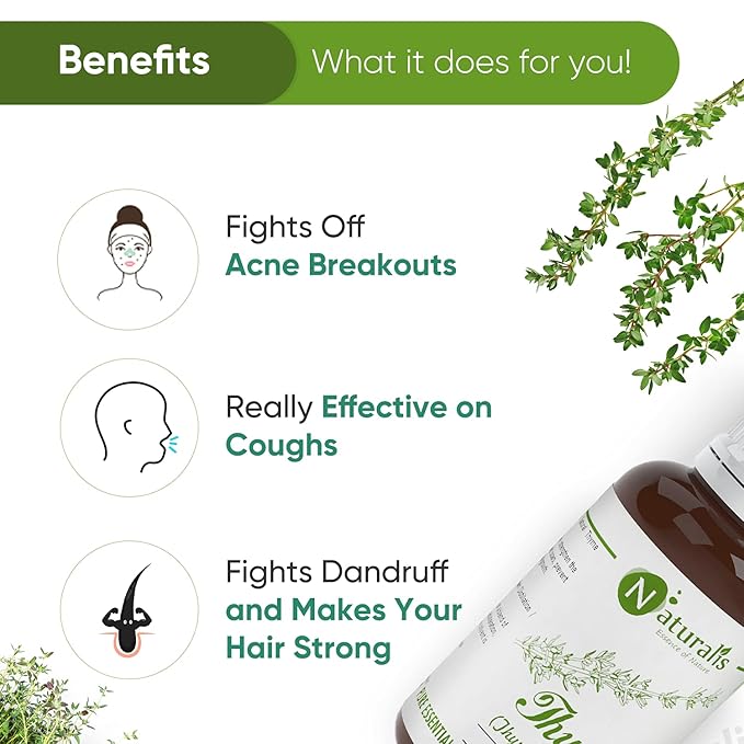 Naturalis Essence Of Nature Thyme Essential Oil - 30 ml