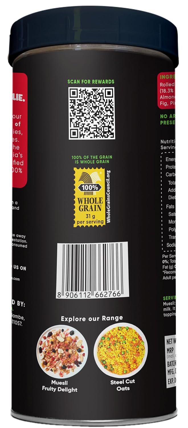 True Elements Muesli No Added Sugar 400gm