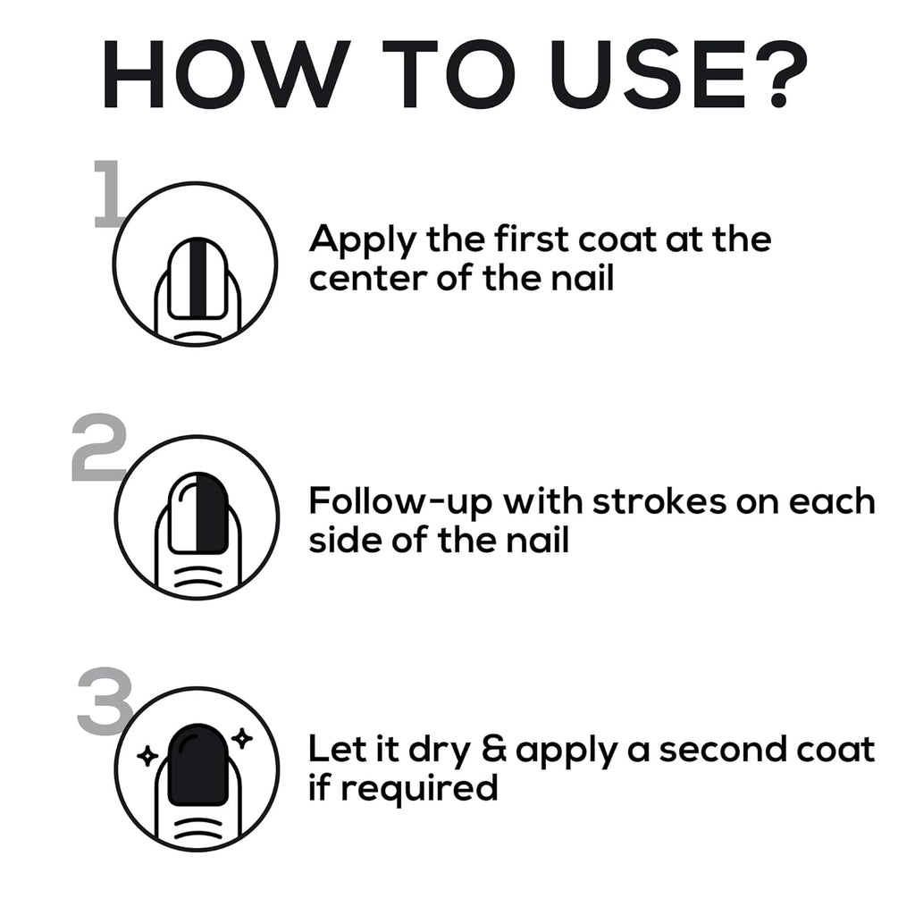 RENEE Mattitude Nail Paint- Feather Black 10ml | Quick Drying, Matte Finish, Long Lasting, Chip resisting Formula with High coverage | Acetone & Paraben Free