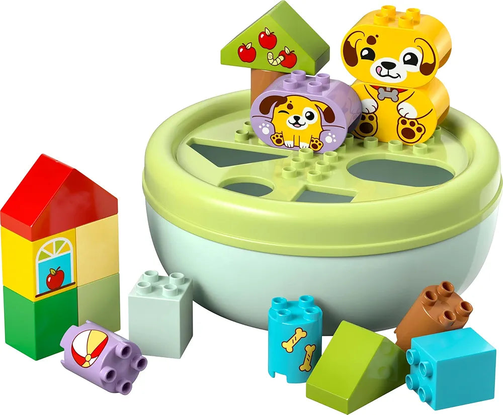 Lego Duplo My First Shape Sorter: Puppy House Toddler Learning Toy 10441 Building Blocks Toys for Gift for Boys and Girls