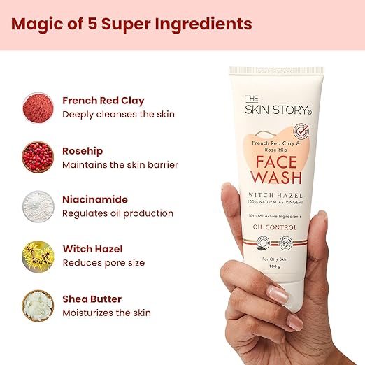 The Skin Story Pore Cleansing Face Wash For Women & Men - 100 ml