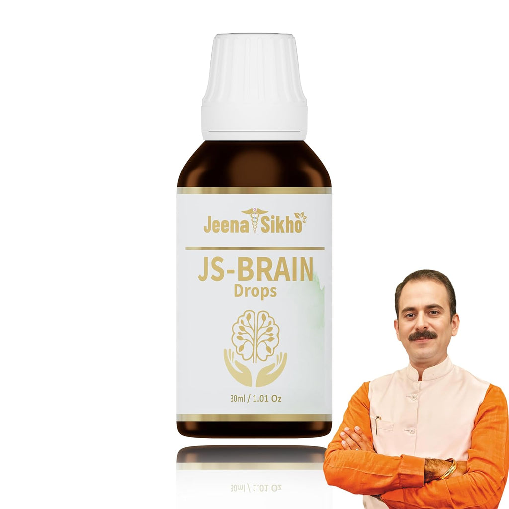 Jeena Sikho Brain Drop | Ayurvedic Brain Booster Drops - 30 Ml
