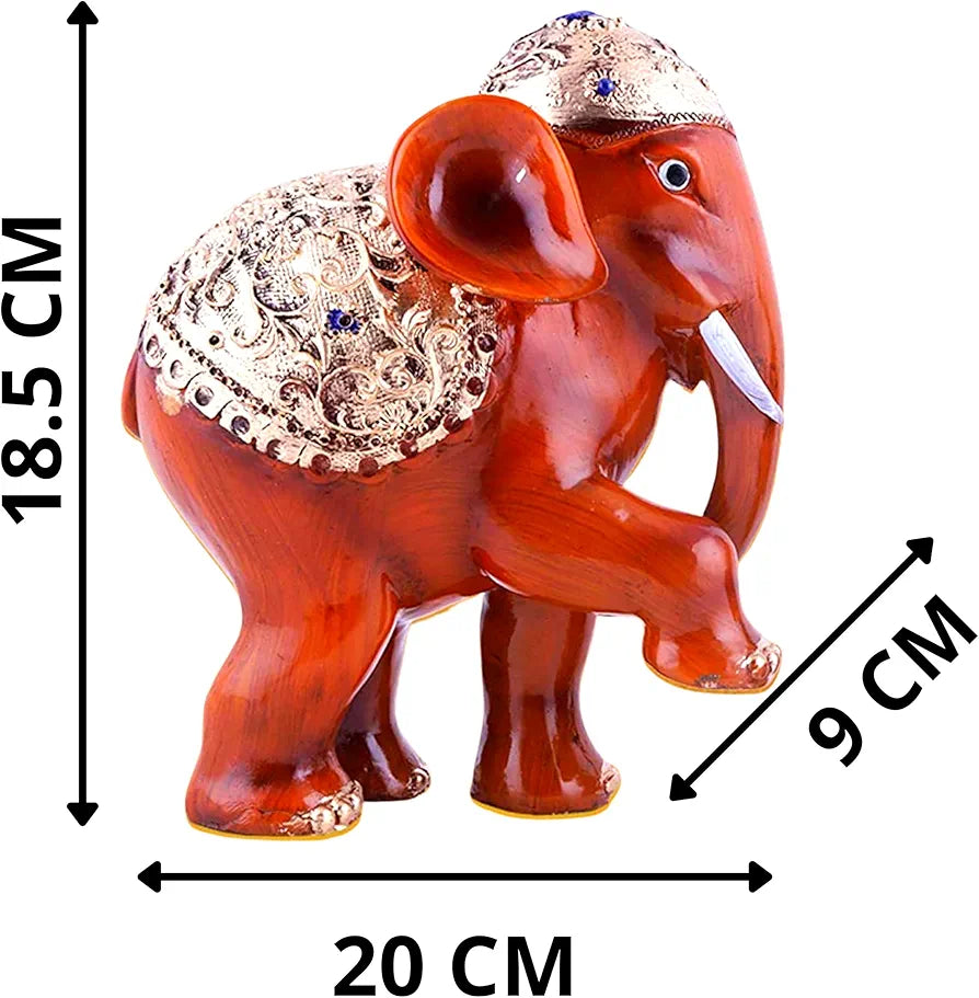 Mariner's Creation Premium Elephant showpiece Set of 2 showpiece 20x9x18.5 cm