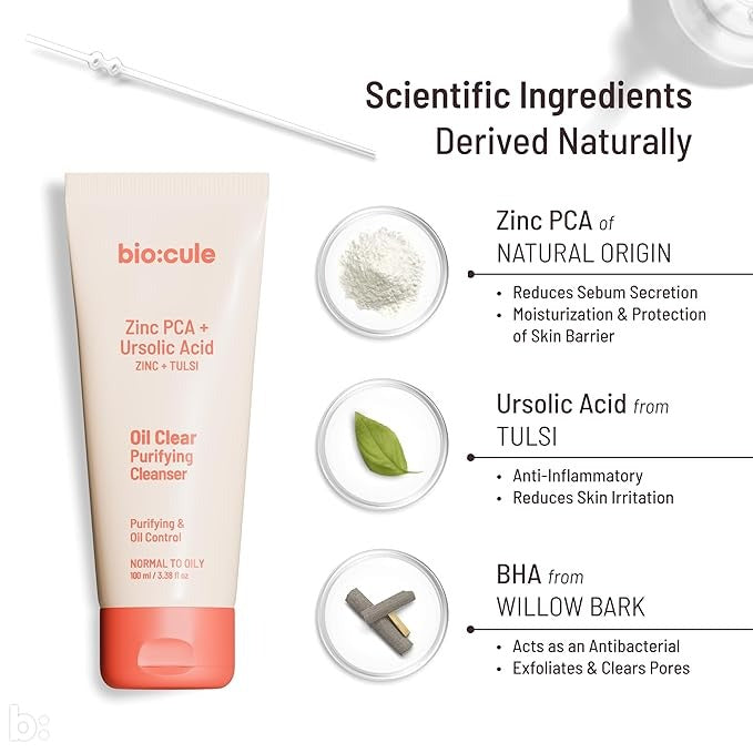 Biocule Oil Clear Purifying Cleanser - 100 ml