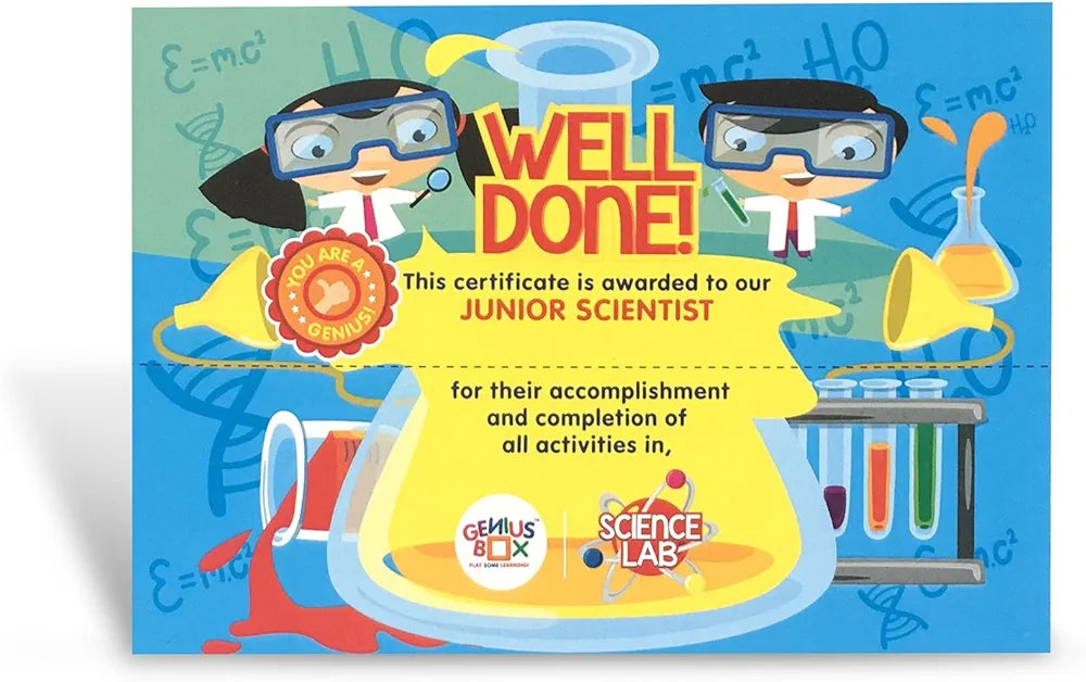 Genius Box Play Some Learning Educational Toy for 5+ Year Age: Science Lab DIY, Activity Kit, Learning Kit, Educational Kit, STEM Toy