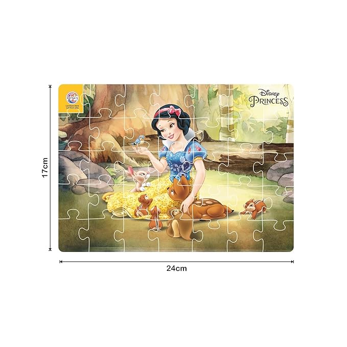 Ratna's 4 in 1 Princess Snow White Jigsaw Puzzle 140 Pieces for Kids | 4 Jigsaw Puzzles 35 Pieces Each