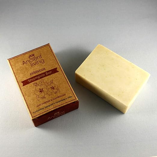 Ancient Living Hibiscus Shampoo Bar - 100 gms Each (Pack of 2)
