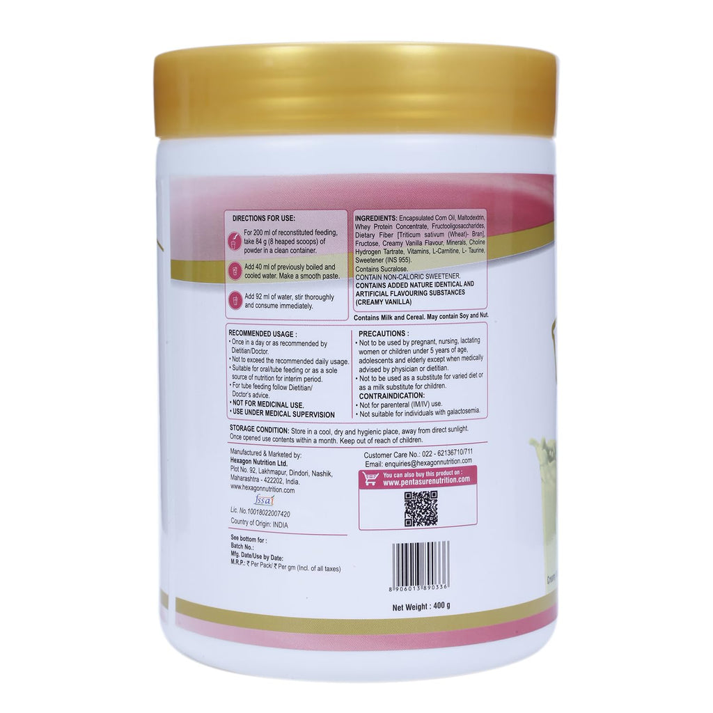 Pentasure Renal - Creamy Vanila - 400 gms