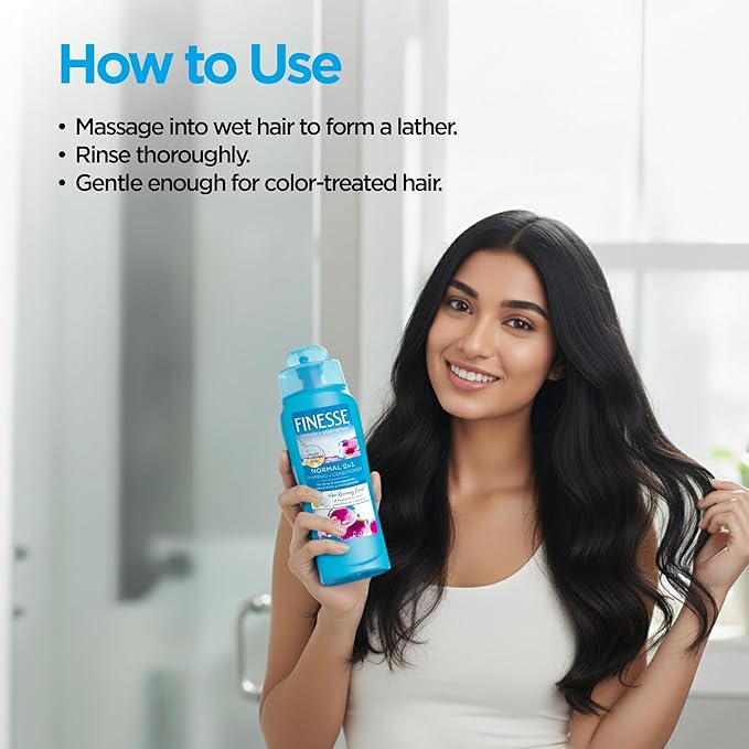 Finesse Normal Enhancing 2 in 1 Shampoo & Conditioner - 384 ml