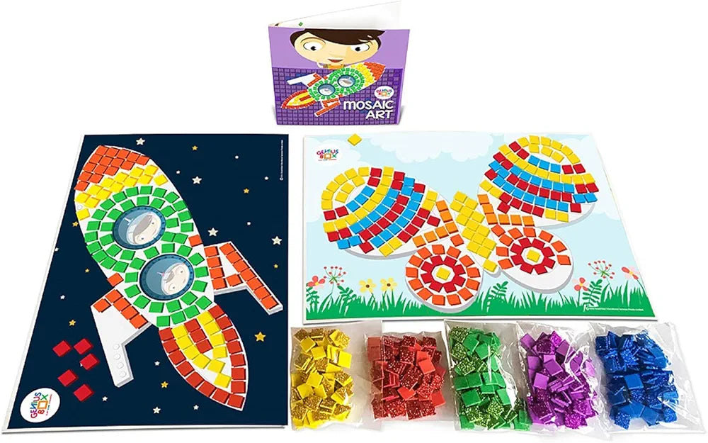 Genius Box Educational Toy for 5+ Year Age: Art and Murals DIY, Activity Kit, Learning Kit, Educational Kit, STEM Toy 16 Activity Kit