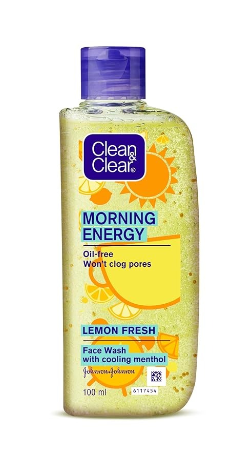 Clean & Clear Morning Energy Lemon Fresh Yellow - 100 ml