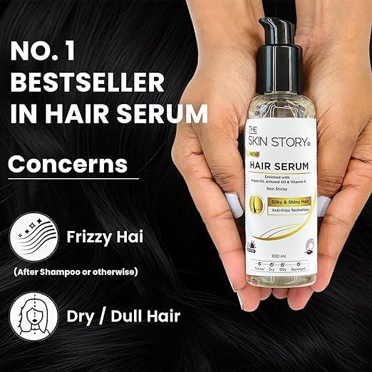 The Skin Story Anti-Frizz Hair Serum Non-Sticky Protection&Shine - 100 ml
