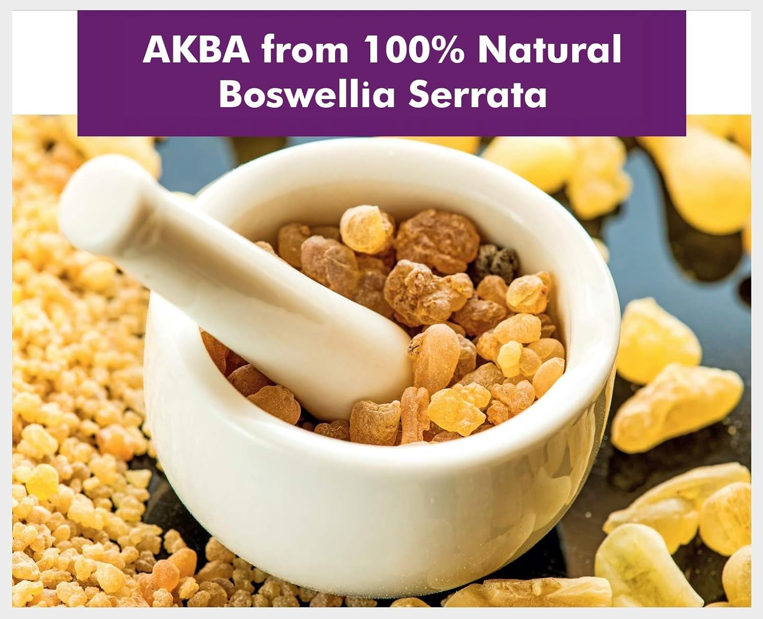 HealthyHey Nutrition AKBA with 85% Boswellic Acid & Curcumin - 100% Natural - Joint Health Supplement-60 Veg Capsules Acetyl-keto-beta-boswellic acid