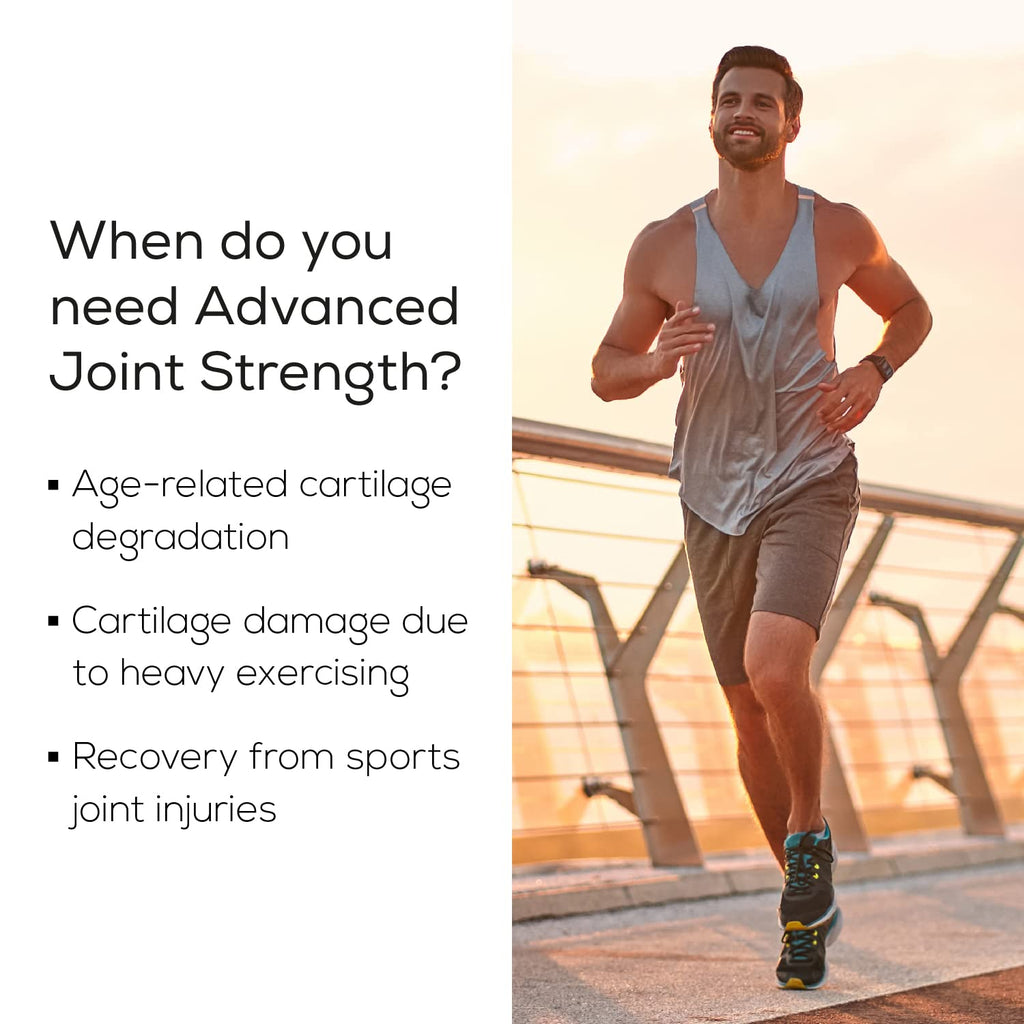 TrueBasics Advanced Joint Strength with UC-II Collagen 40mg (30 Capsules) | With Clinically Researched Ingredient | For Joint Strength, Flexibility and Mobility, 60 grams