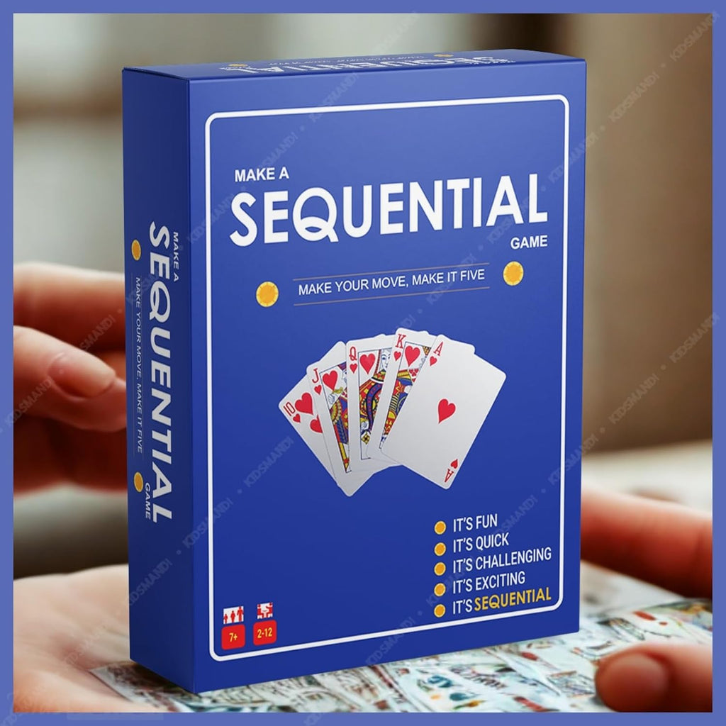 Kids Mandi Sequential Game Card-Based Board Games