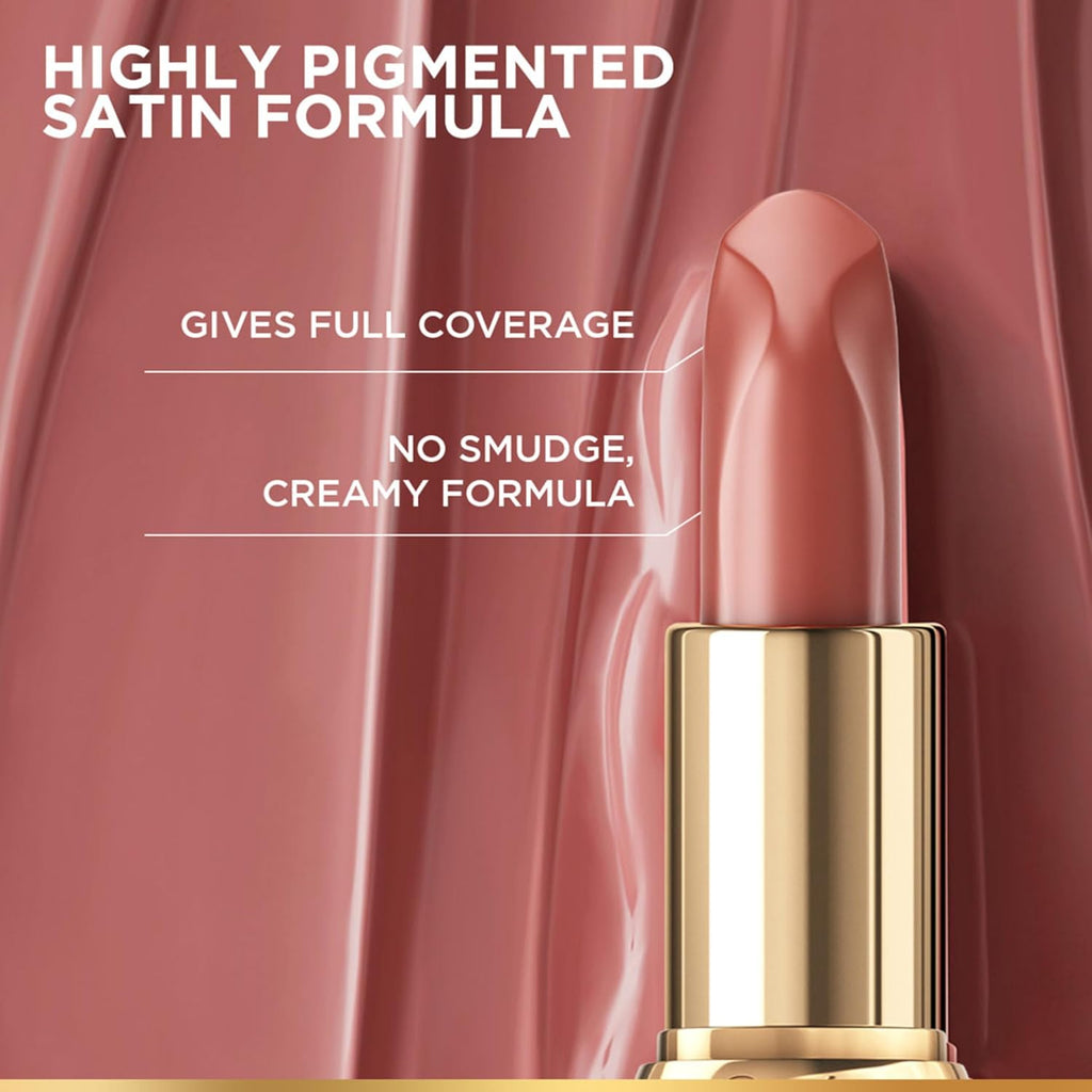 Lâ€™OrÃ©al Paris Color Riche Satin Lipstick- 540 Nu Unstoppable, 4.5 gm