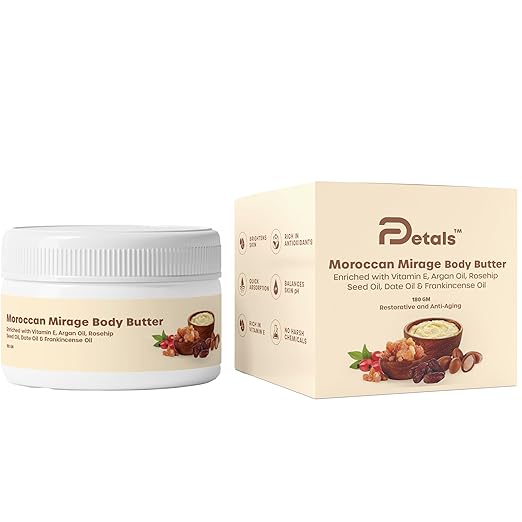 DPetals Moroccan Mirage Body Butter - 180 gms