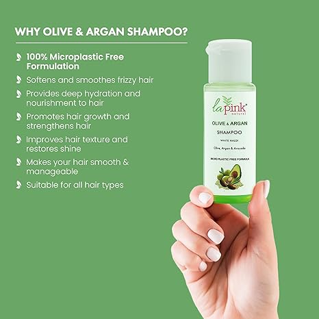 La Pink Olive & Argan Shampoo - 30 ml