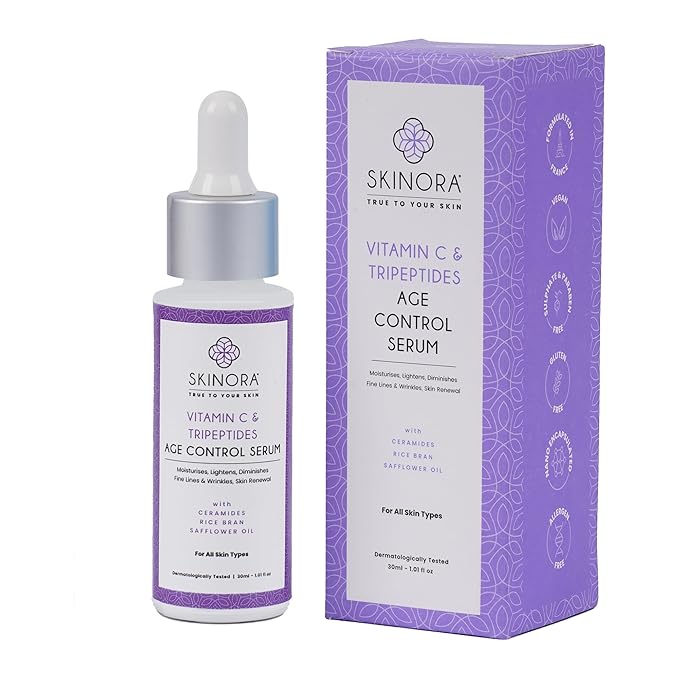 Skinora Vitamin C & Tripeptides Age Control Serum - 30 Ml