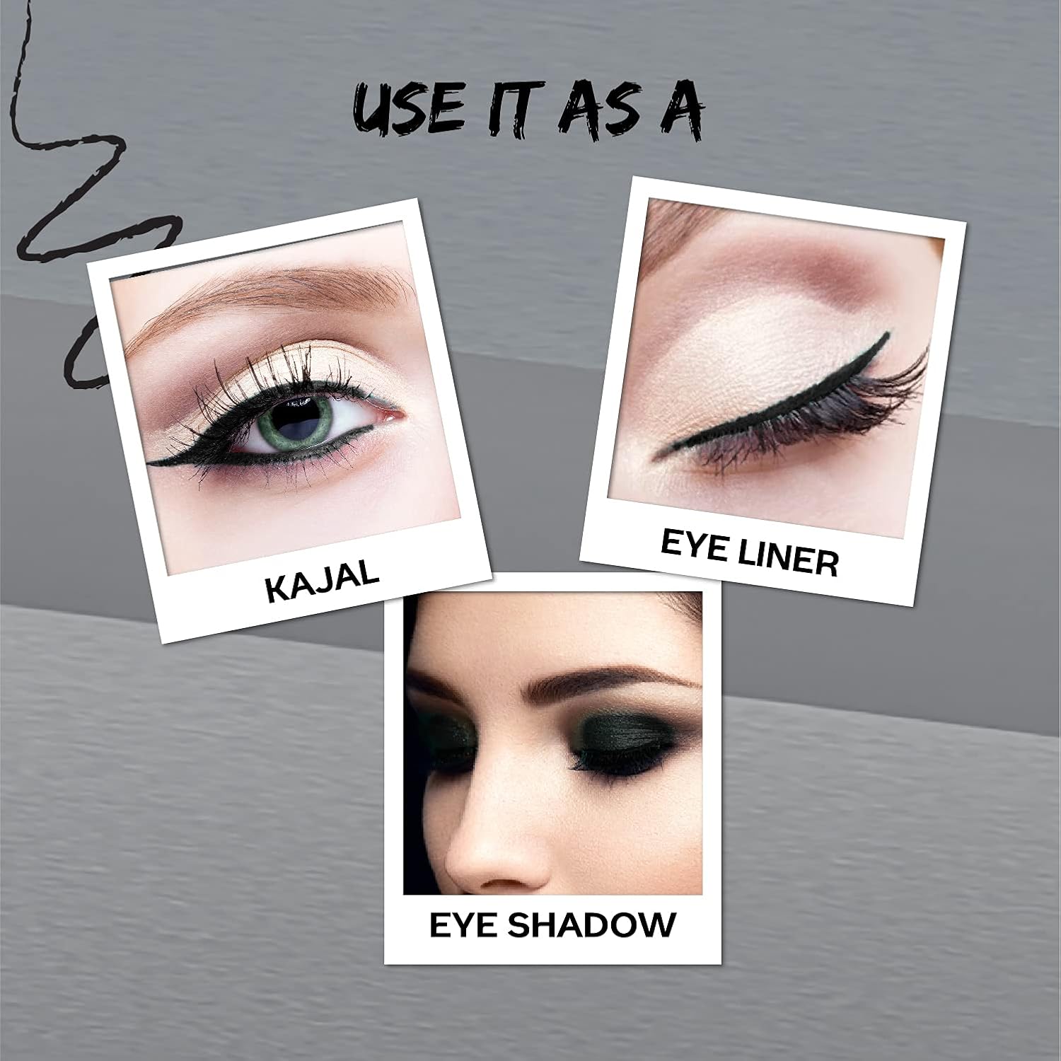 FACESCANADA Ultime Pro Longwear Opaque Eye Pencil - Solid Black 02, 1.2 G|8 Hr Long Stay|Smooth One Stroke Application|Intense Color Pay Off|Soft Blendable Formula|Smudge Proof|Water Proof