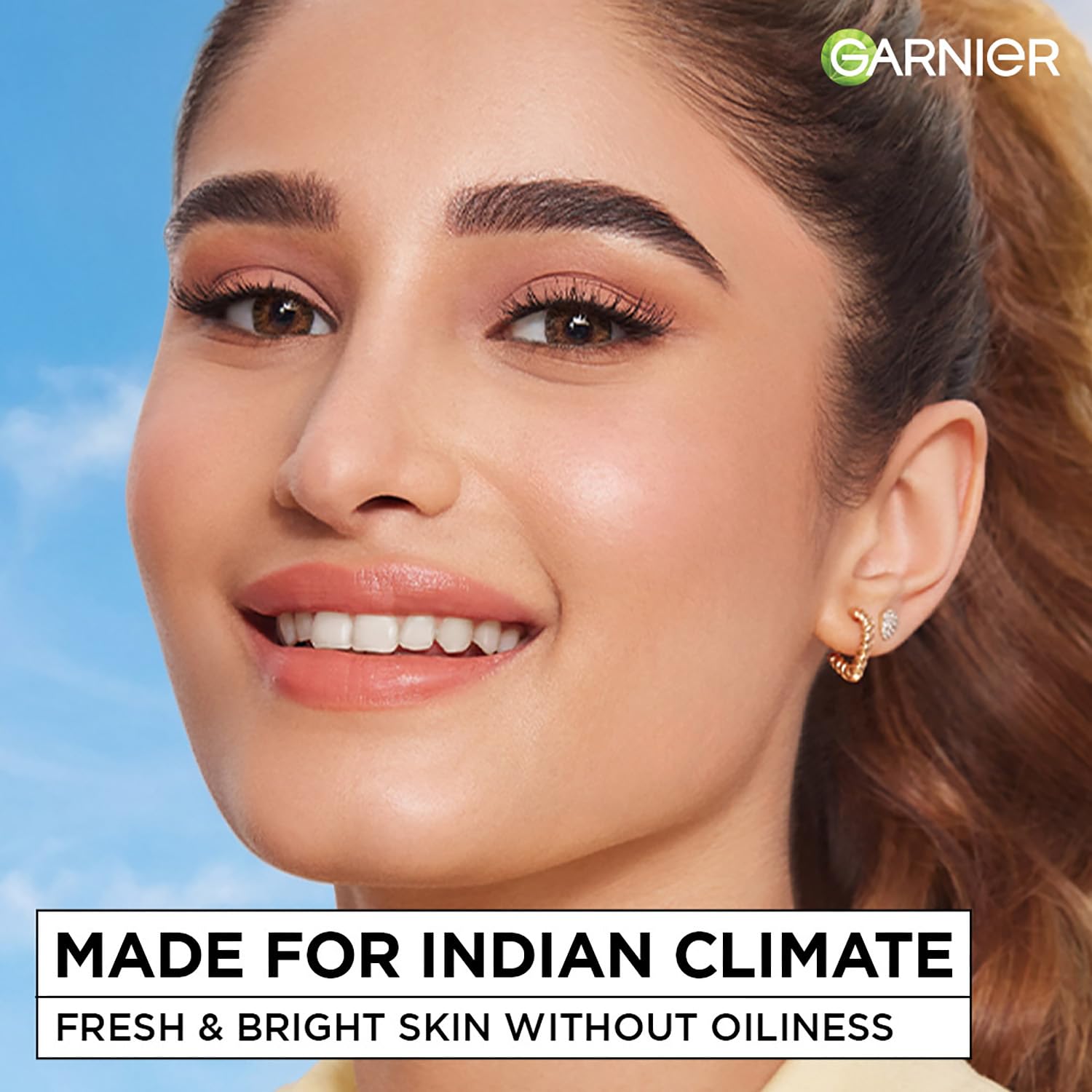 Garnier Fresh & Bright Vitamin C Sorbet Moisturizer, 4.5% Vit C + Hyaluronic Acid + Niacinamide + BHA, 9x Lighter Sorbet Cream, For Hydration & Dark Spot Reduction, Suitable for Oily to Normal & Combination Skin, 45g