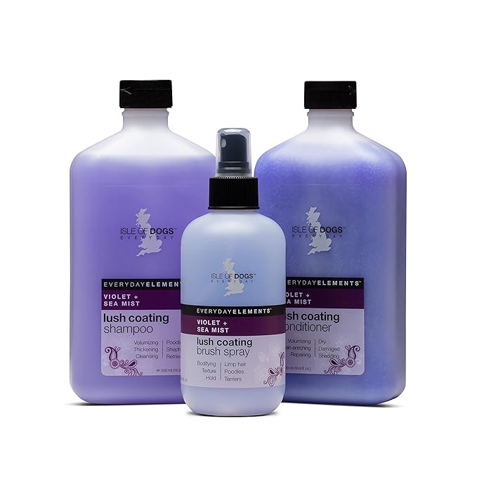 Isle of Dogs Everyday Lush Coating Dog Shampoo | 500 Ml | Violet