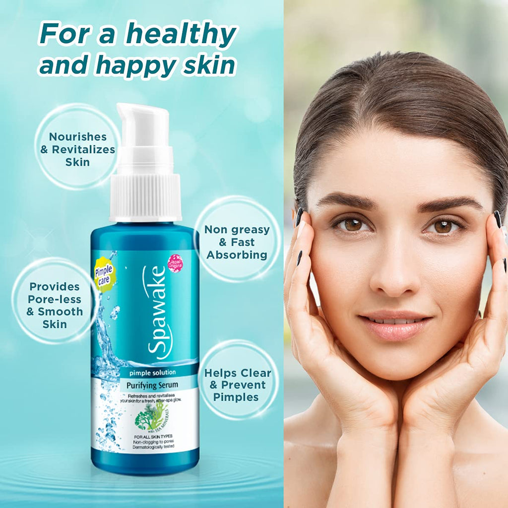 Spawake Anti Acne Care Pimple Solution Purifying Serum - 50 ml