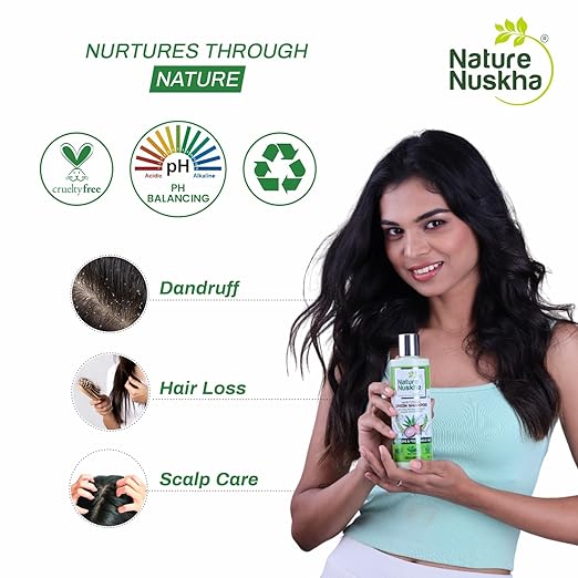 Nature Nuskha Protein Rich Onion Shampoo Shikakai & Neem - 250 ml