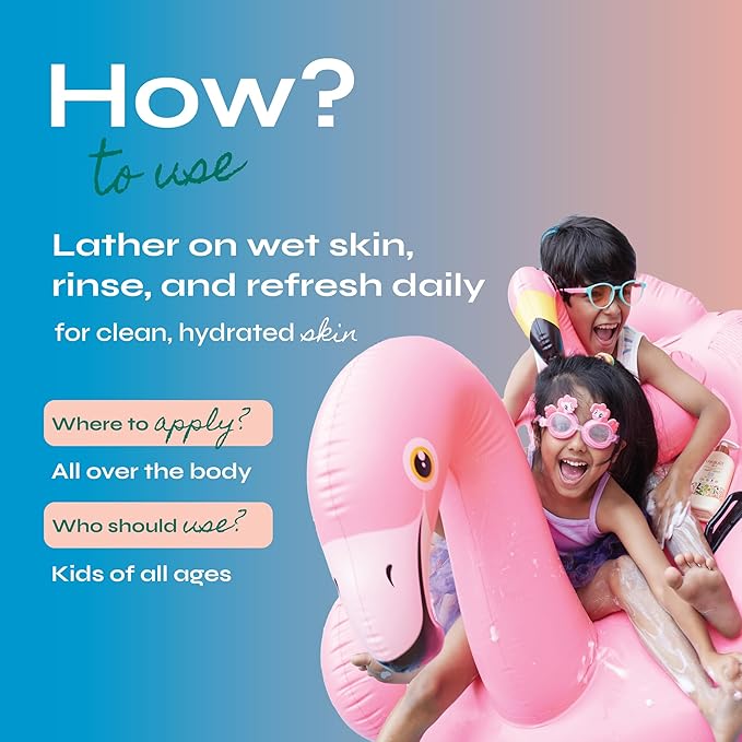 Tikitoro Kids Refreshing Body Wash Age 4+ years - 300 ml