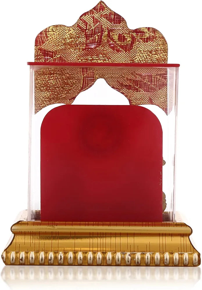 Awesoome Craft Goddess Laxmi and Ganesh Idol Status Murti Acrylic Idol Golden Polish
