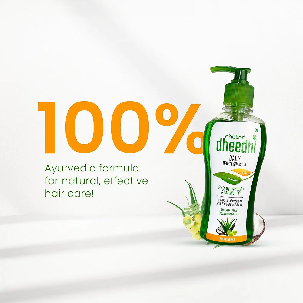 Dhathri Dheedhi Daily Herbal Shampoo for Daily Use