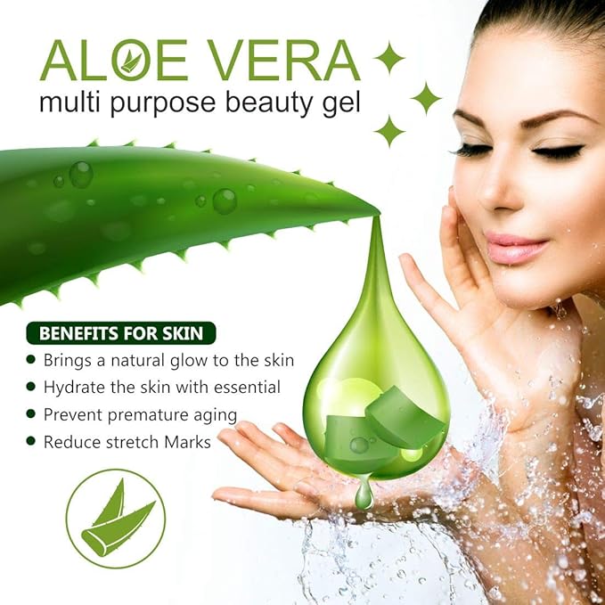 La Organo Aloe Vera Gel - 120 Ml | Pack of 2