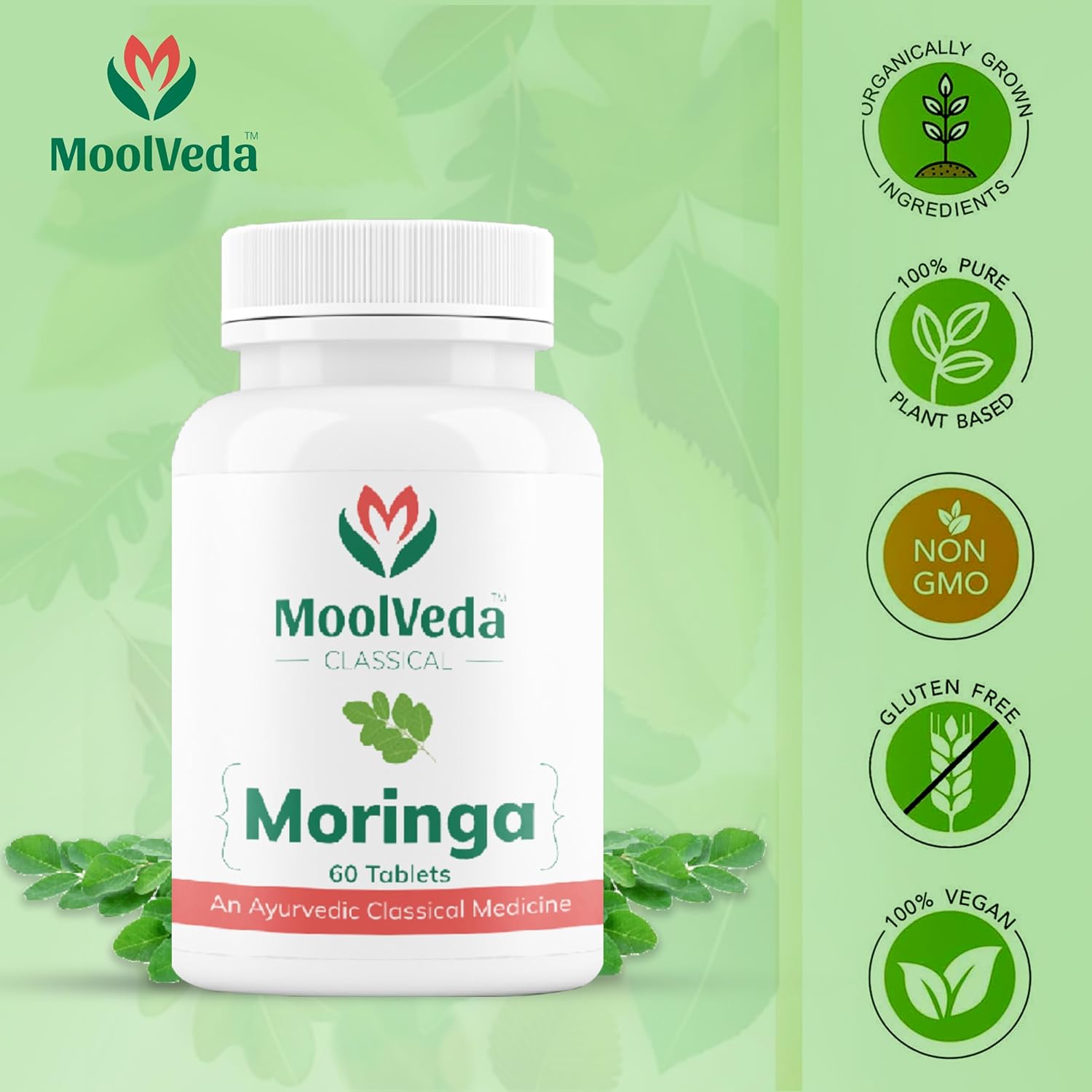 Moolveda Moringa - 60 tabs
