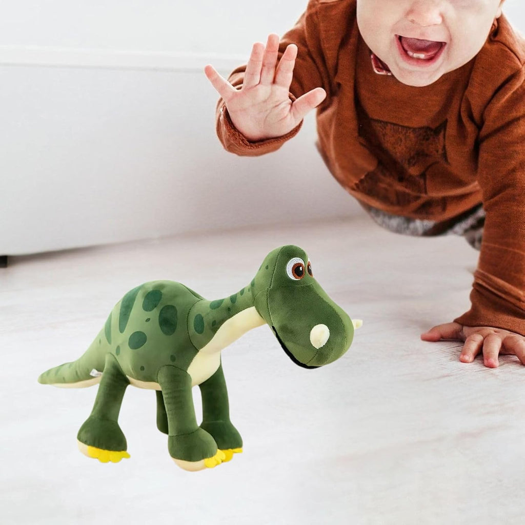 Tickles Dinosaur Soft Stuffed Plush Animal Toy for Kids 20 cm Color Green